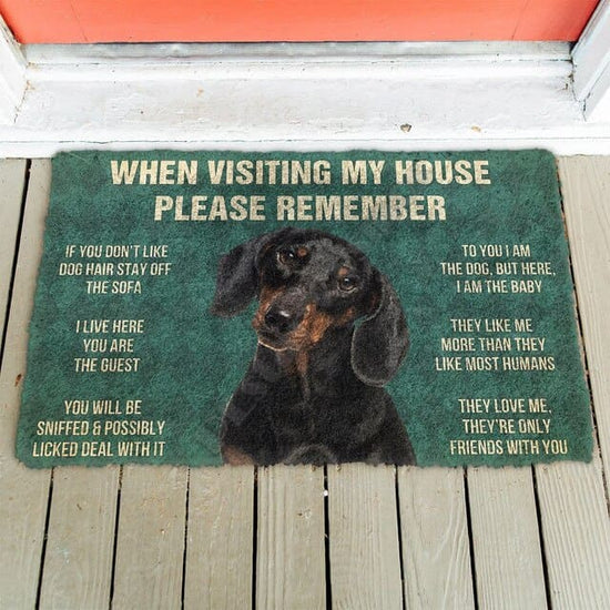 House Rules Doormat