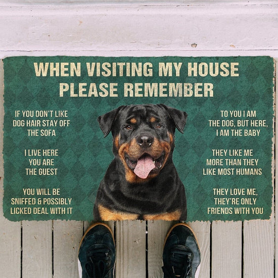 House Rules Doormat