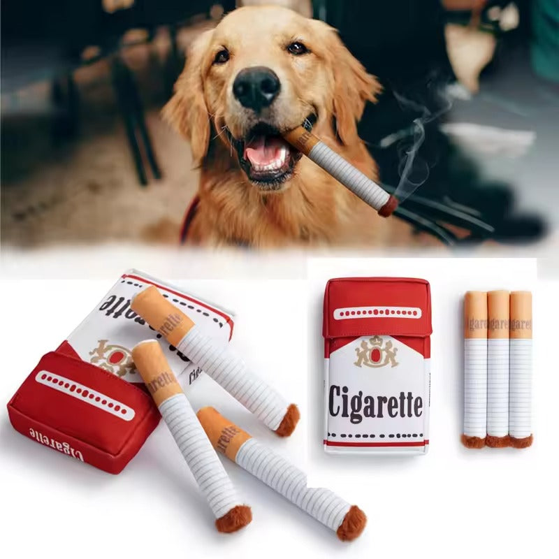 Cigarette Dog Toy