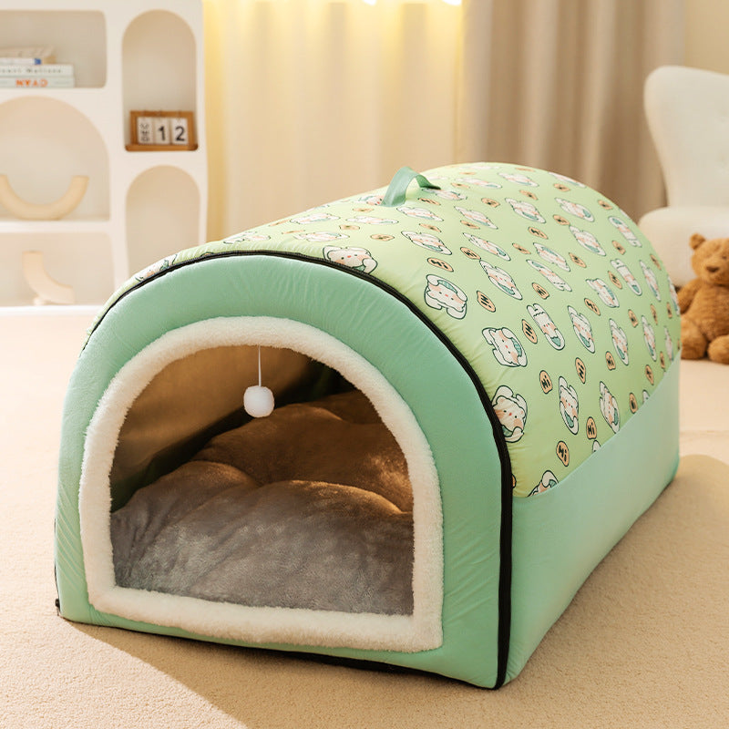 Winter Warm Dog House