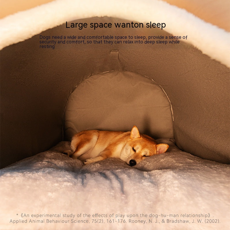 Winter Warm Dog House